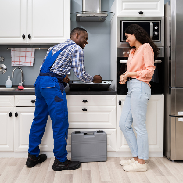 can you provide an estimate for cooktop repair before beginning any work in Randolph IA